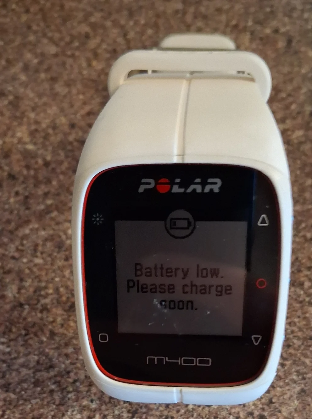 Polar M400 GPS Watch, a multisport fitness tracker. Heart Rate Compatible